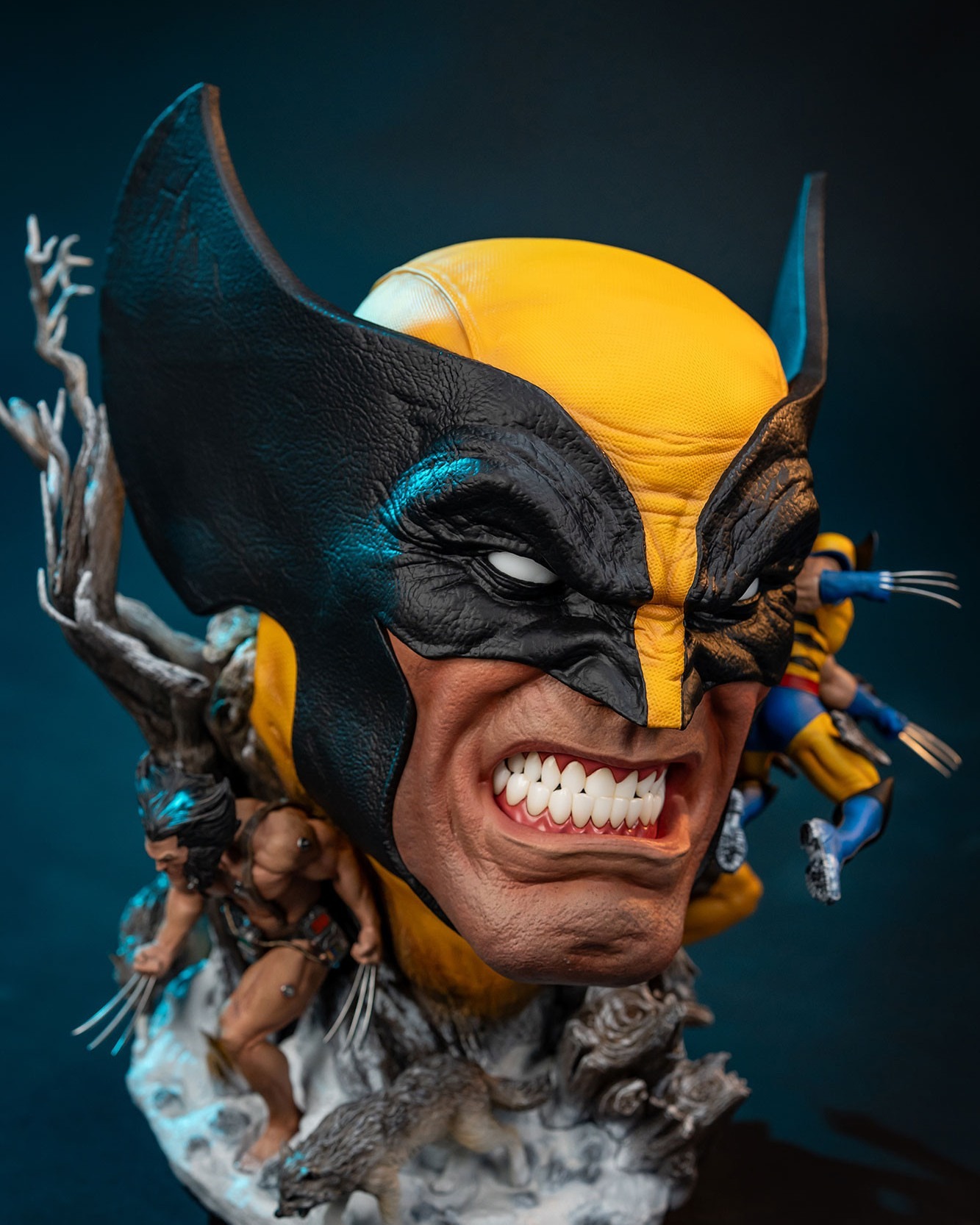 Wolverine Marvel Fine Art Bust (Licensed)-Premium Collectibles Studio - Image 10