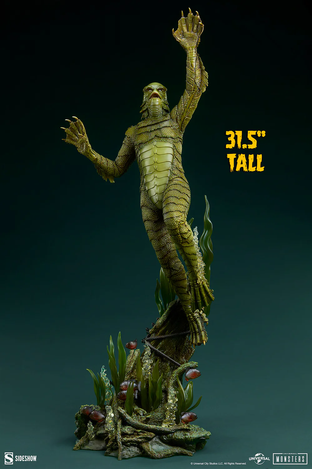 Sideshow Gill-man Premium Format Figure – Universal Monsters 1/4 Scale Statue - Image 17