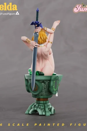 Alternative view of Yumi Figure – Princess Zelda 1/6 Scale (18+, Replaceable Nude Body)