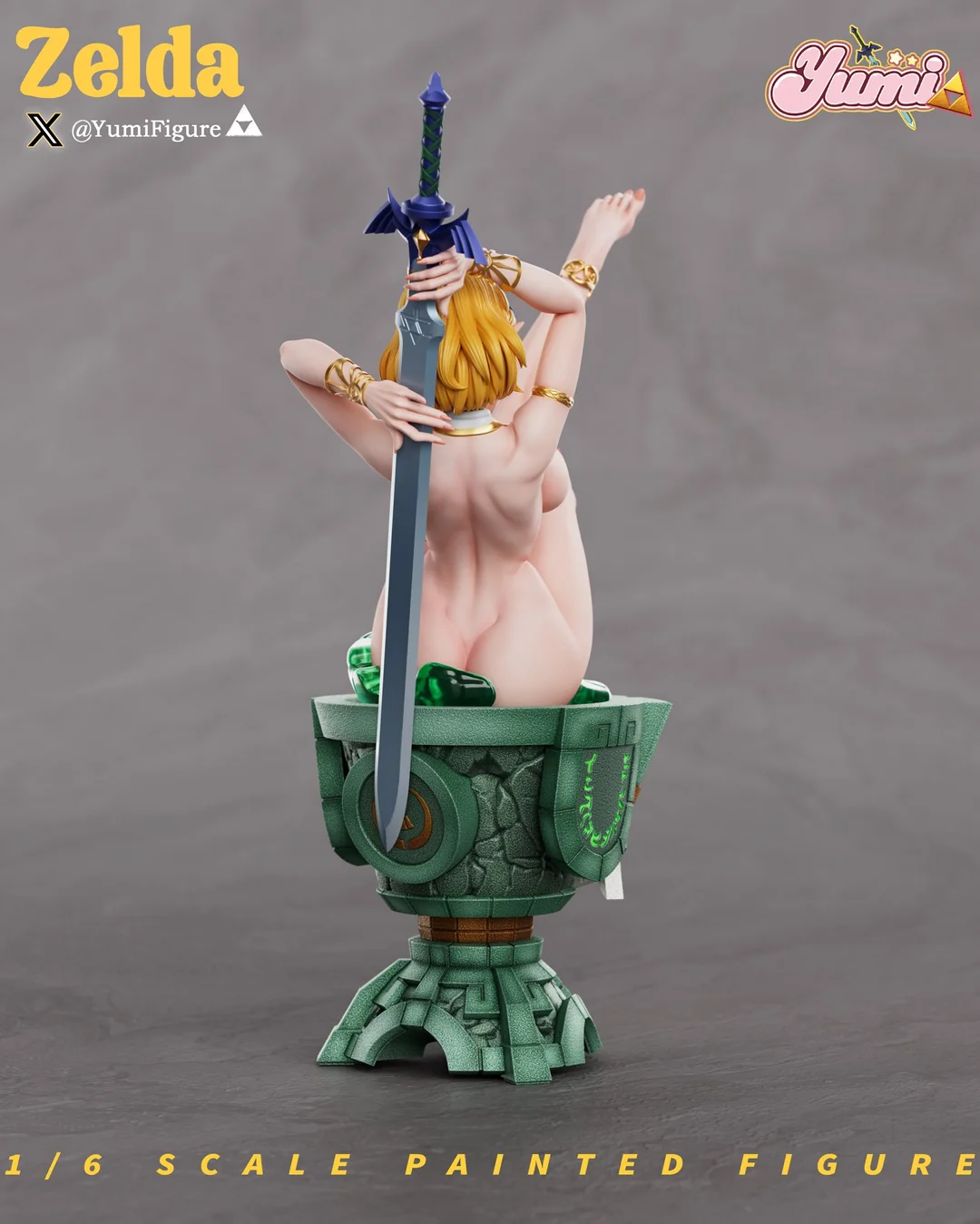 Yumi Figure – Princess Zelda 1/6 Scale (18+, Replaceable Nude Body) - Image 2