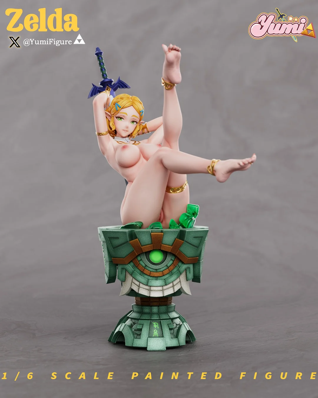 Yumi Figure – Princess Zelda 1/6 Scale (18+, Replaceable Nude Body) - Image 4