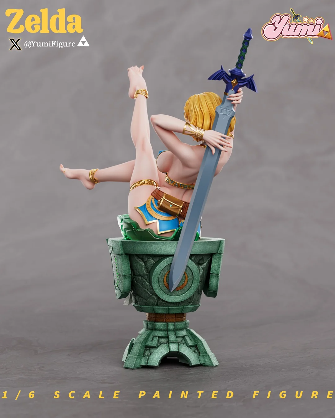 Yumi Figure – Princess Zelda 1/6 Scale (18+, Replaceable Nude Body) - Image 8