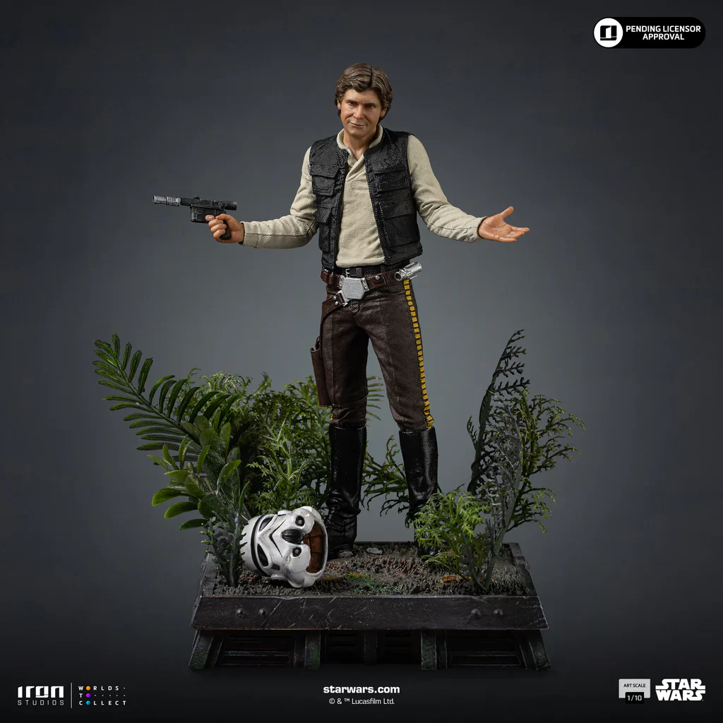 Han Solo Star Wars Episode VI Art Scale 1/10 Statue LUCSWR136926-10 (Licensed) - Iron Studio