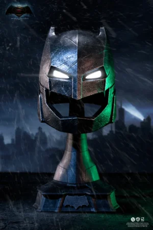 PureArts Studio - BATMAN V SUPERMAN: DAWN OF JUSTICE ARMORED BATMAN HELMET REPLICA (Licensed)