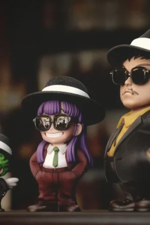 Alternative view of Arale Norimaki × Gatchan × Senbei Norimaki Dr. Slump Resin Statue- ZOR Studio (Limited Edition)