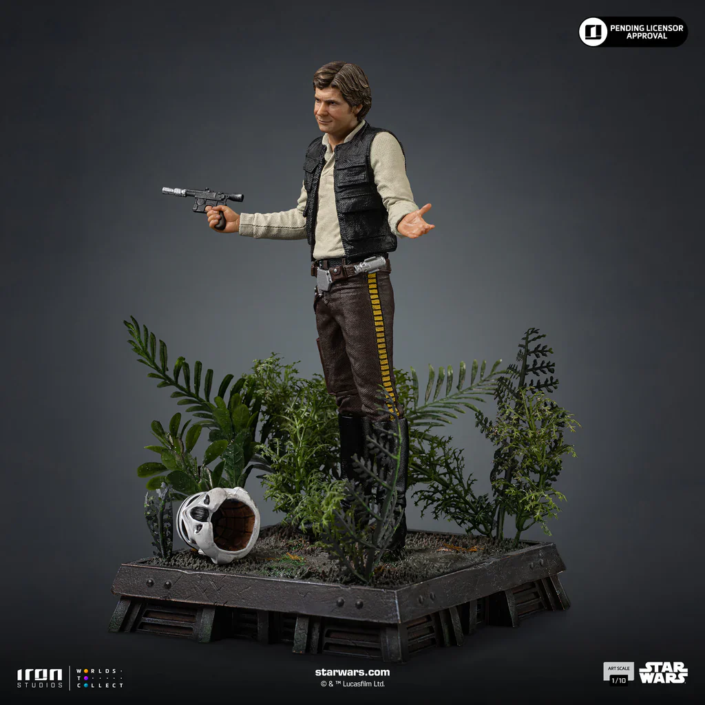 Han Solo Star Wars Episode VI Art Scale 1/10 Statue LUCSWR136926-10 (Licensed) - Iron Studio - Image 2