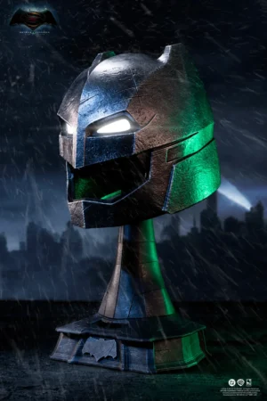 Alternative view of PureArts Studio - BATMAN V SUPERMAN: DAWN OF JUSTICE ARMORED BATMAN HELMET REPLICA (Licensed)