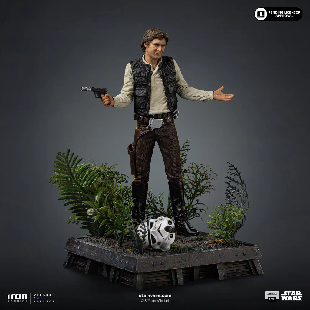 Han Solo Star Wars Episode VI Art Scale 1/10 Statue LUCSWR136926-10 (Licensed) - Iron Studio - Image 6