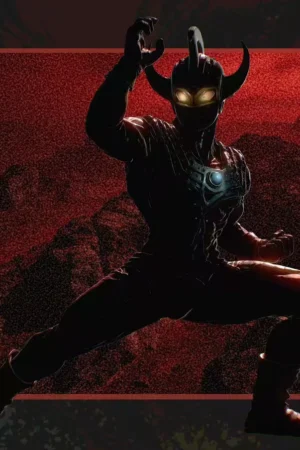 Alternative view of Ultraman Taro Ultraman Resin Statue (Limited Edition) - Qi Lin Studio