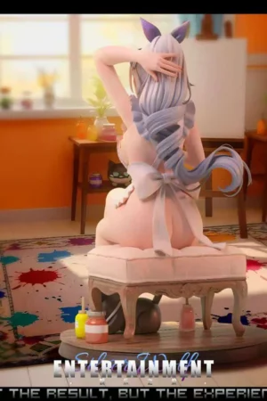 Alternative view of Silver Wolf 1/4 & 1/6 Scale Resin Statue – Honkai: Star Rail | Lemon Studio