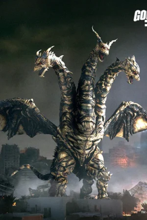Hiya Toys - EXQUISITE BASIC Series Godzilla: Final Wars (2004) Keizer Ghidorah Action Figure (Licensed)