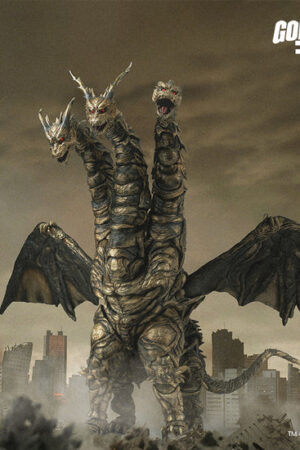 Alternative view of Hiya Toys - EXQUISITE BASIC Series Godzilla: Final Wars (2004) Keizer Ghidorah Action Figure (Licensed)