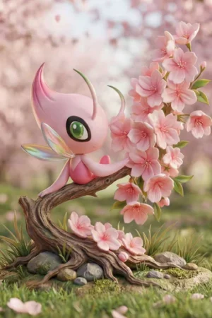 Celebi Pokémon 1/10 & 1/20 Scale TOPGK Statue (Limited 99)  –  PocketPals Studio