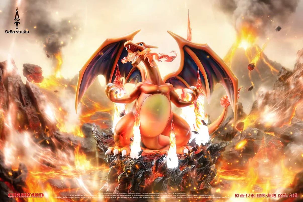 Pokémon Charizard 1/10 Scale TOPGK Statue- Odin Studio