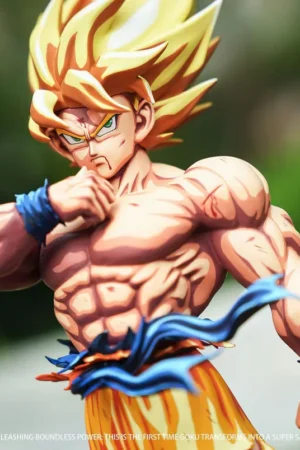 Alternative view of SSJ Goku Dragon Ball 1/6 Scale TOPGK Statue - Saniyah Forge Studio