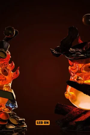 Alternative view of Calcifer Howl's Moving Castle - Claw Studio