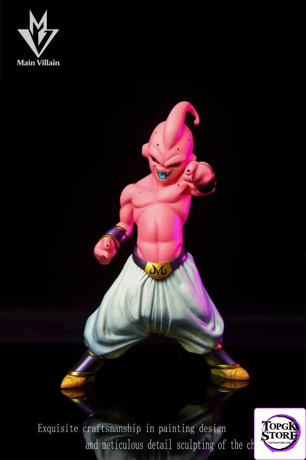 Majin Buu Dragon Ball 1/4 & 1/6 Scale Limited Edition TOPGK Statue - Main Villain Studio - Image 3