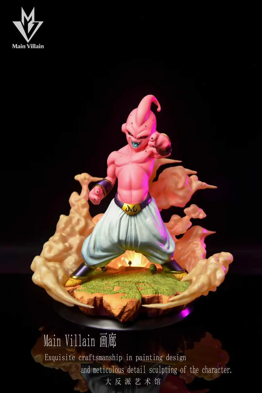 Majin Buu Dragon Ball 1/4 & 1/6 Scale Limited Edition TOPGK Statue - Main Villain Studio - Image 5