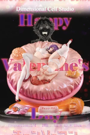 Reze X Makima Denji's Erotic Dream Chainsaw Man - Dimensional Cell Studio