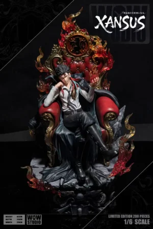 XANXUS Katekyo Hitman Reborn 1/6 Scale TOPGK Statue - WOW Studio