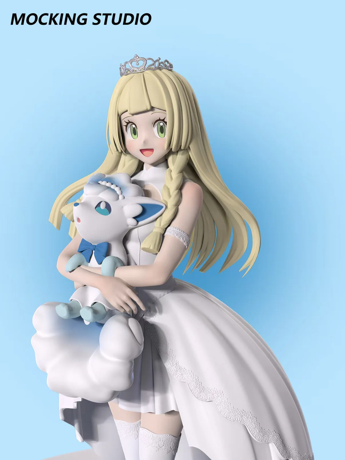 Bride Lillie 1/8 Scale Resin Statue – Pokémon | Zhu Yi Wan Jia Studio - Image 21