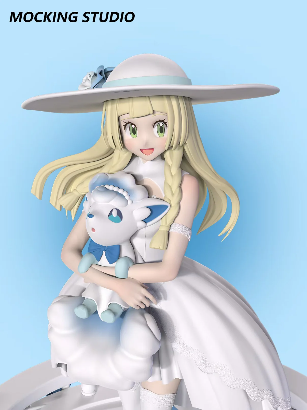 Bride Lillie 1/8 Scale Resin Statue – Pokémon | Zhu Yi Wan Jia Studio - Image 18