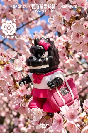 Mini Crazilla Girl Action Figure (Licensed) - Crazy Lab