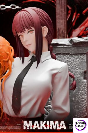 Alternative view of Makima Chainsaw Man 1/6&1/4 Scale TOPGK Statue (Bad Woman Ver.) - Mountain Rain Cloud Studio