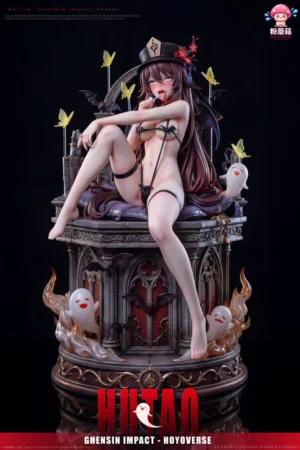 Hu Tao Genshin Impact 1/6 Scale TOPGK Statue - Pink Mushroom Studio