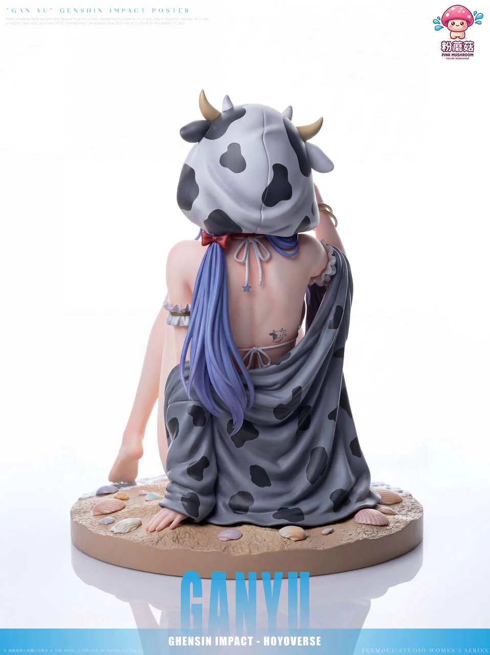 Ganyu Genshin Impact 1/6 Scale TOPGK Figure - Pink Mushroom Studio - Image 12