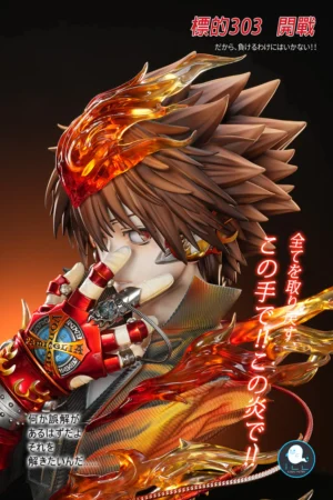 Alternative view of Katekyo Hitman Reborn! Tsunayoshi Sawada BUST LED lighting included - ILL Studio
