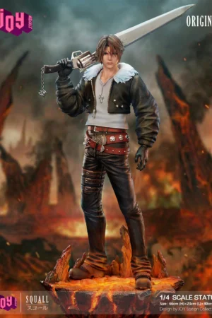 Alternative view of Squall Leonhart Final Fantasy VIII 1/4 Scale Figure - Joy Station Studio