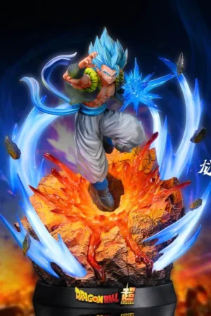 Alternative view of Super Saiyan Blue Gogeta 1/4 & 1/6 Scale Resin Statue – Dragon Ball | Kylin Studio