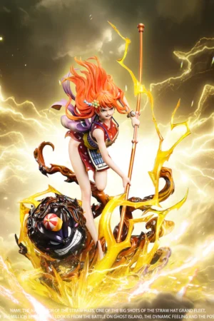 Alternative view of Nami Resin Statue – One Piece | SY Studio