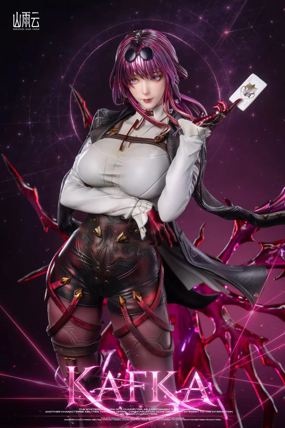 Kafka Honkai: Star Rail 1/4 Scale TOPGK Statue - Mountain Rain Cloud Studio - Image 4
