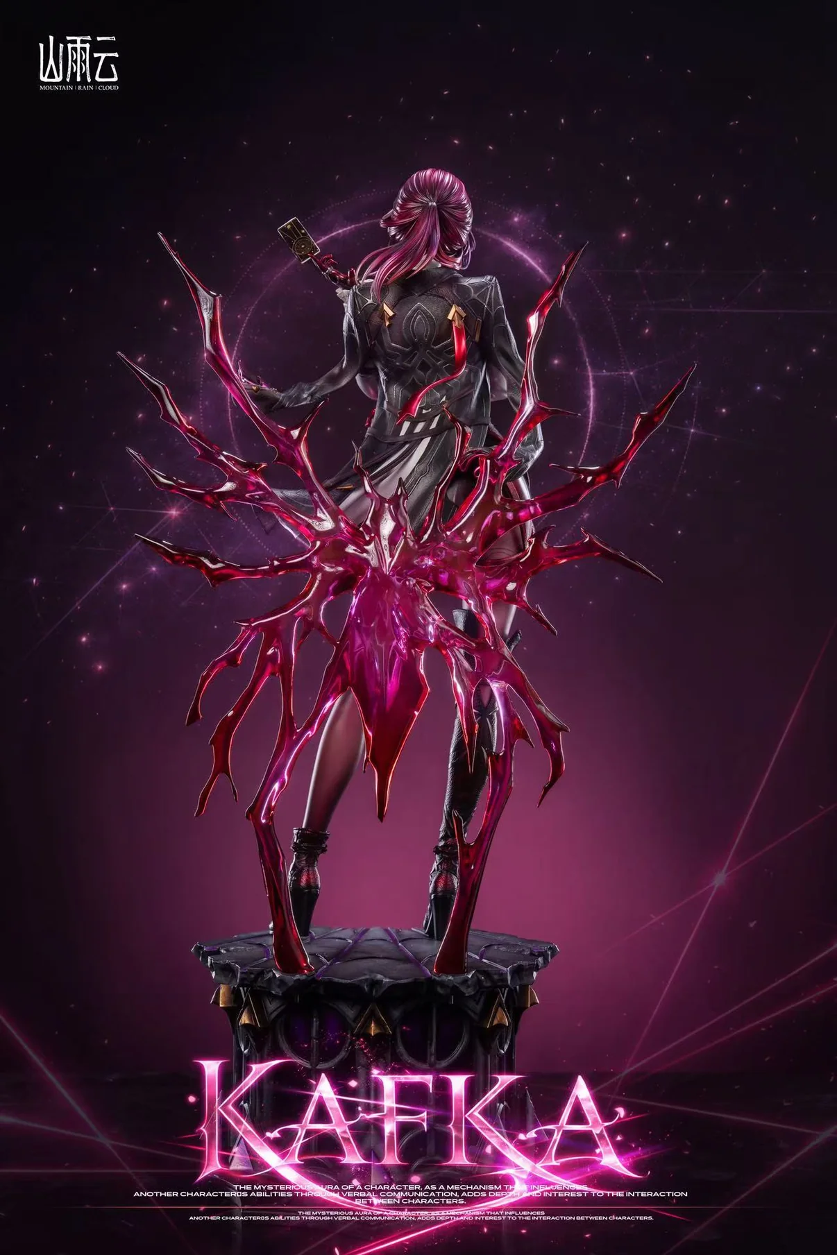Kafka Honkai: Star Rail 1/4 Scale TOPGK Statue - Mountain Rain Cloud Studio - Image 9