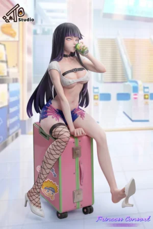Alternative view of Hinata Hyuga Naruto 1/4 Scale TOPGK Statue - Xian Dan Studio