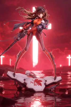 Alternative view of Asuka Langley Sohryu Neon Genesis Evangelion  Premium Statue - Honey Studio