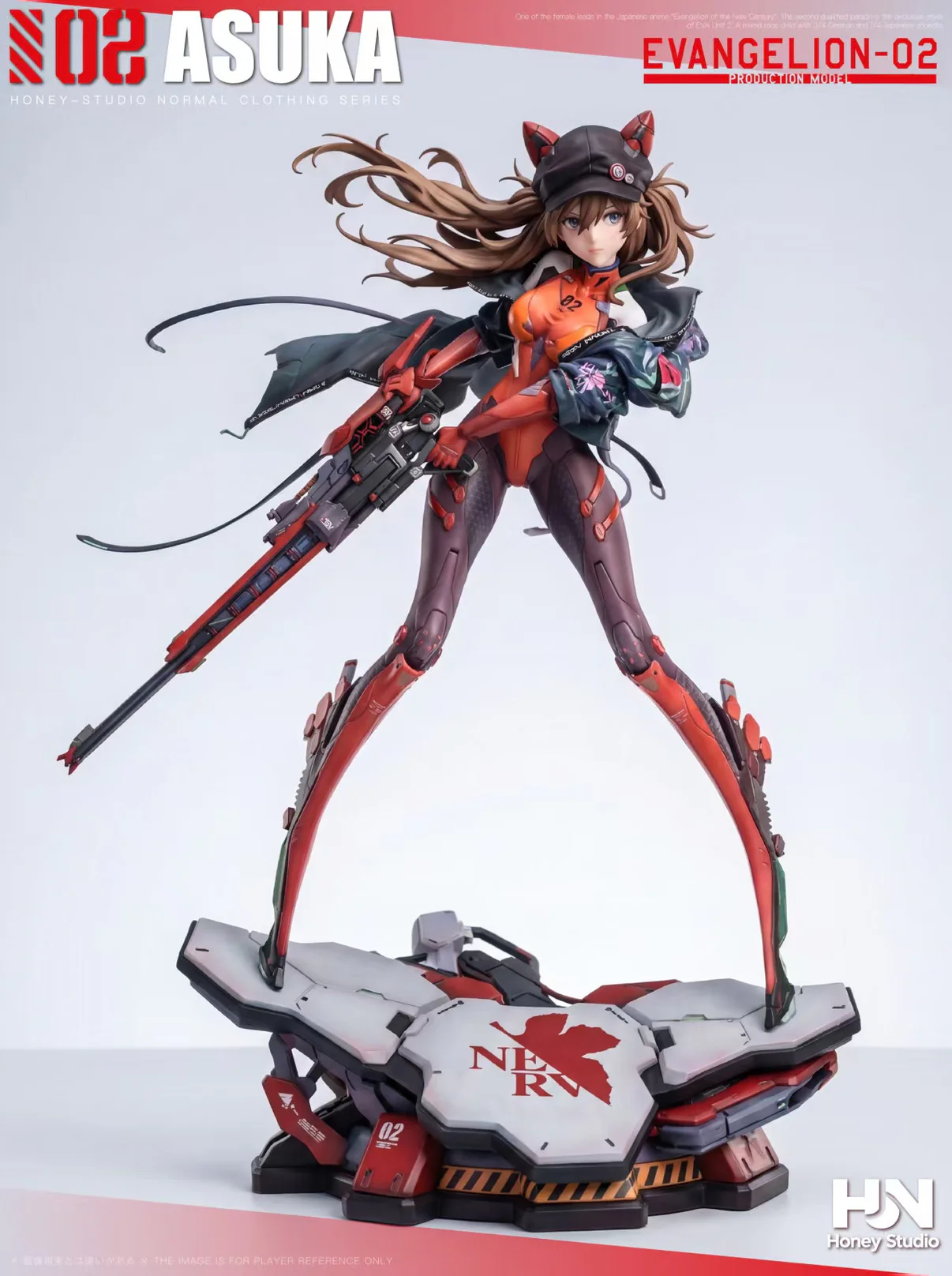 Asuka Langley Sohryu Neon Genesis Evangelion Premium Statue - Honey Studio