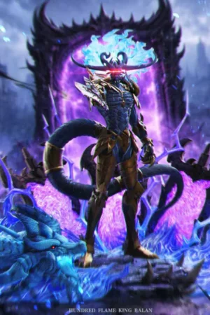 Alternative view of Baran Monarch of Flames Solo Leveling 1/5 Scale Resin TOPGK Statue - MG Studio