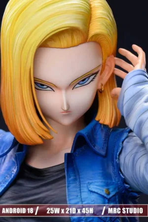 Android 18 Dragon Ball 1/4 & 1/1 Scale TOPGK Statue- MRC Studio