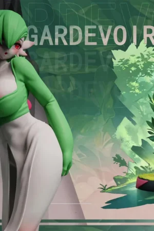 Alternative view of Gardevoir Pokémon 1/6 Scale TOPGK Statue [R18 Furry]- Miroro Studio