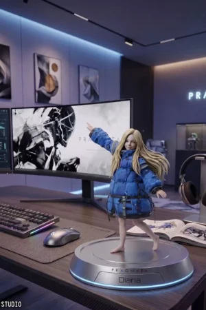 Alternative view of Diana Pragmata 1/4 Scale TOPGK Statue - 3109 Studio