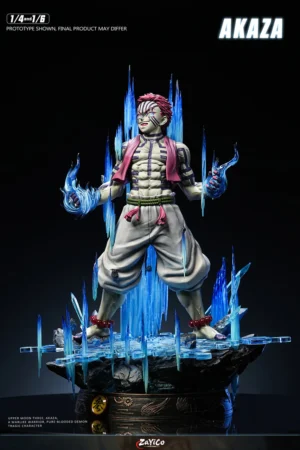 Alternative view of Akaza Demon Slayer 1/4 Scale TOPGK LED Statue - Zayico Studio