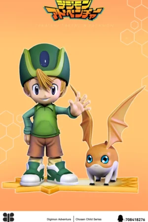Alternative view of Takeru Takaishi × Patamon Digimon1/6 Scale TOPGK Statue- Butterfly Studio