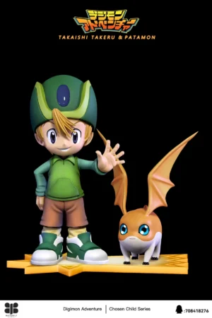 Takeru Takaishi × Patamon Digimon1/6 Scale TOPGK Statue- Butterfly Studio