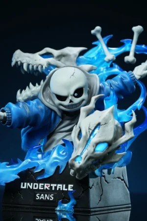 Sans Undertale LED Bust - 27abyss Studio