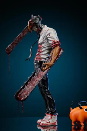 Denji & Pochita Chainsaw Man 1/6 Scale Resin Statue (Limited 99 pcs) - HY Studio