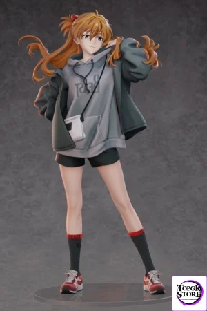 Alternative view of Asuka Neon Genesis Evangelion Streetwear 1/4&1/6 Scale TOPGK Statue - BGA Studio