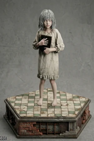 Grace Ashcroft & Emily Resident Evil 1/4 Scale Statue – 3109 Studio (Limited Edition)